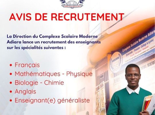 RECRUTEMENT