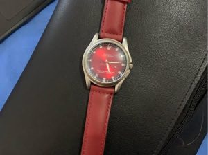 Montre en cuir Le cuir