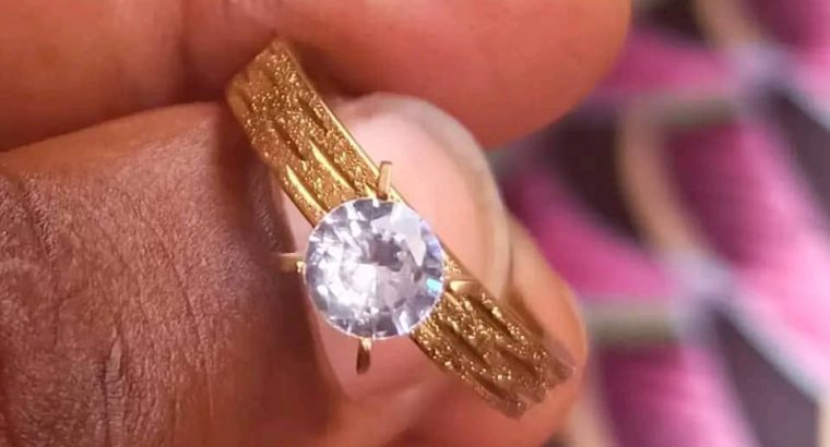 bagues de fiançailles en plaqué or