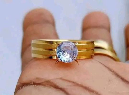 bagues de fiançailles en plaqué or