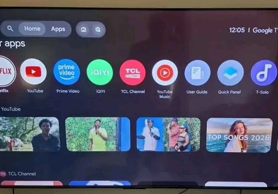 Téléviseur intelligent QLED TCL 65 pouces