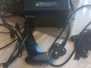 Une imprimante thermique X avec scanner