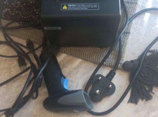 Une imprimante thermique X avec scanner