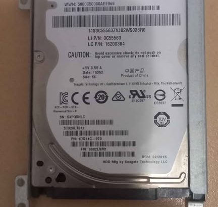 HDD (320GB)