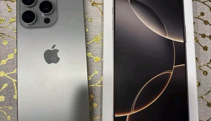 iphone 16 pro 128 Go titan