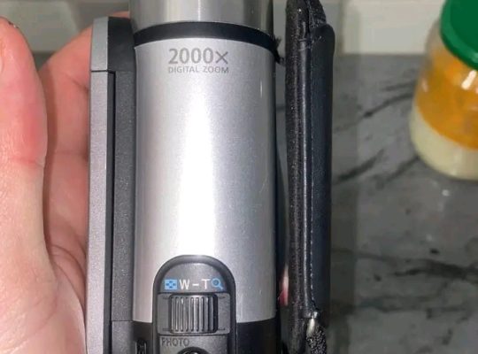 Caméscope vintage des années 2000