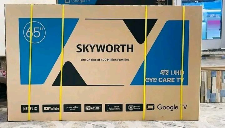 Télé Skyworth 65 pouces 4K