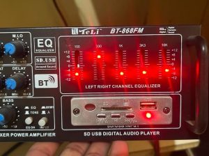 Amplificateur TL BT ÉGALISEUR [TeLi]