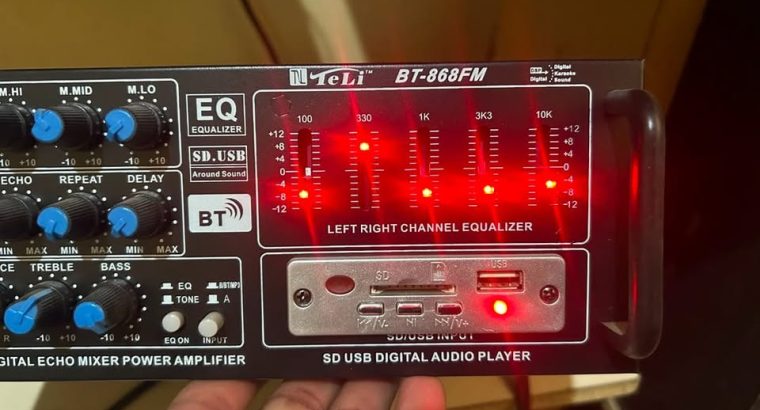 Amplificateur TL BT ÉGALISEUR [TeLi]