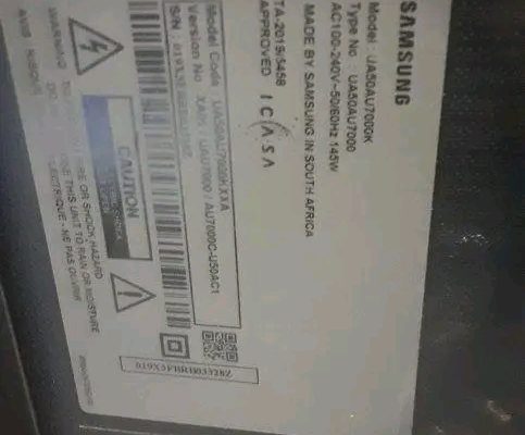Smart TV Samsung de 50 pouces