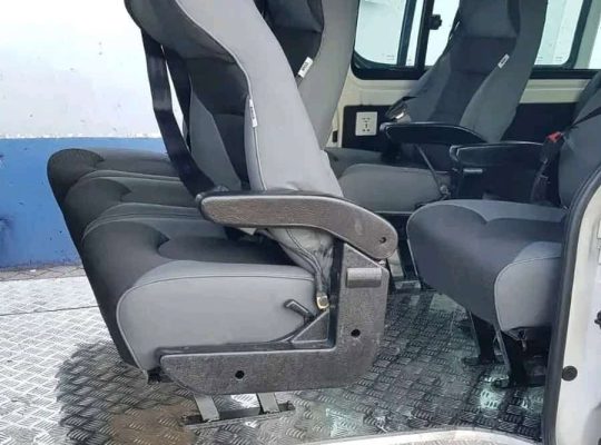Aménagement d’un minibus de tournée