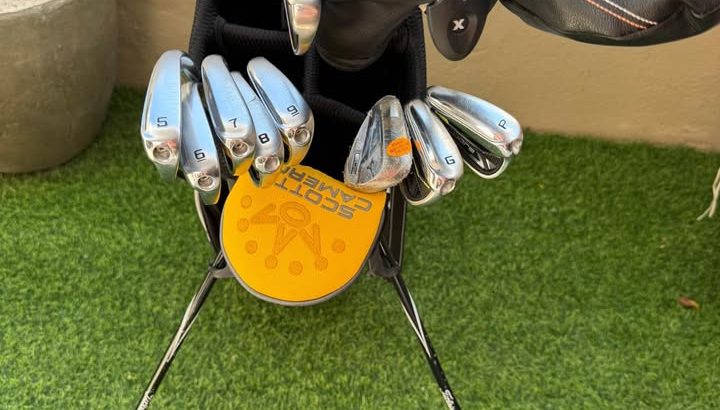 Set complet de golf haut de gamme pour gauchers