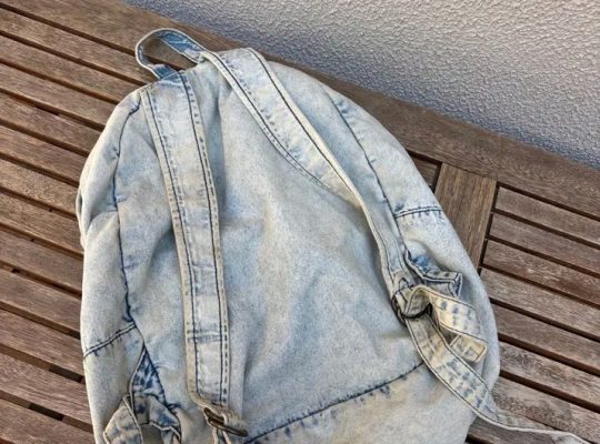 Sac à dos en denim