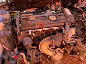 Golf 6 sti 1.4 avec moteur complet,