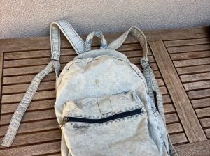 Sac à dos en denim