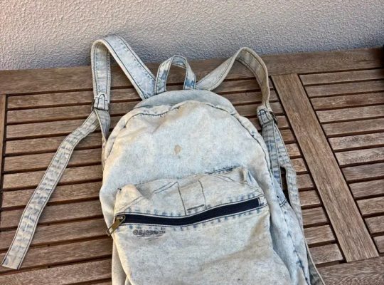 Sac à dos en denim