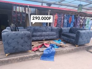 Fauteuil salon complet 7 places
