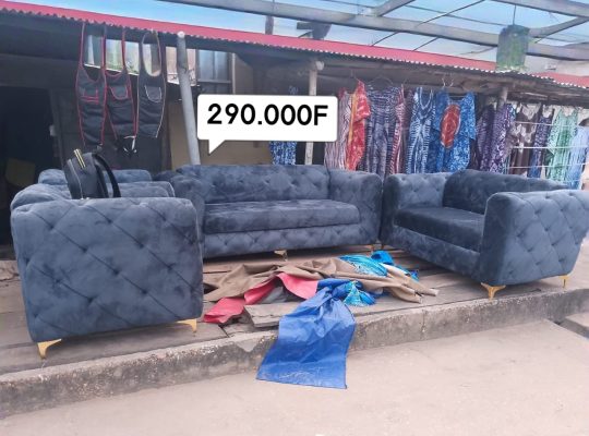 Fauteuil salon complet 7 places