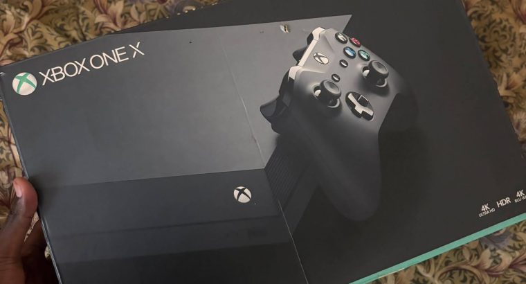 *XBOX ONE X *