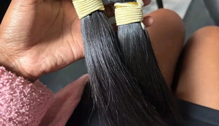 2 paquets de cheveux bruts
6 pouces