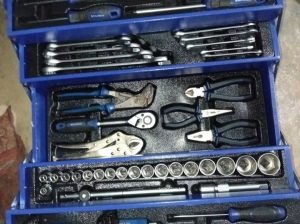 Boîte à outils complète pour mécanicien,