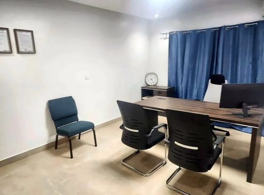 Bureau meublé