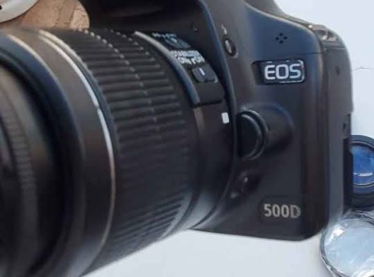 Cannon E0S 500D avec objectifa