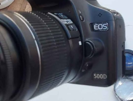 Cannon E0S 500D avec objectifa