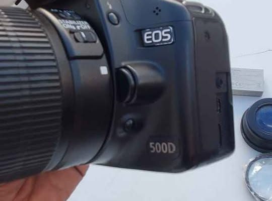 Cannon E0S 500D avec objectifa
