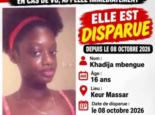 Avis de recherche