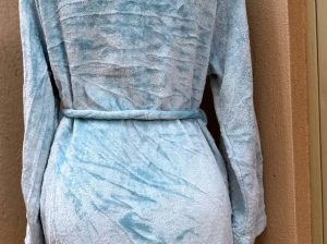 Peignoir à capuche